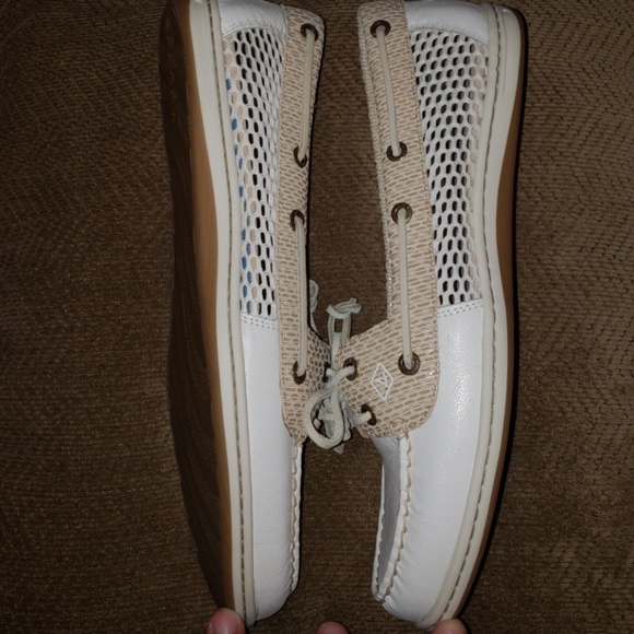 NWB Sperry Top-Sider Firefish Stripe Mesh Sz 12M - Picture 4 of 8